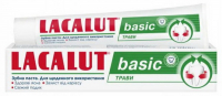 Зубна паста Lacalut Basic трави 75мл