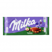 Шоколад Milka Haselnuss молочний 100г