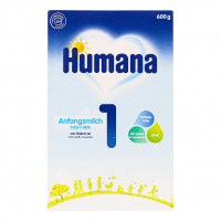 Суміш Humana 1з пребіотиками суха молочна 600г