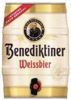 Пиво Benediktiner Weissbier пшеничне світле 5л