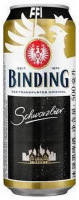 Пиво Binding Schwarzbier 4.8% ж/б 0.5л