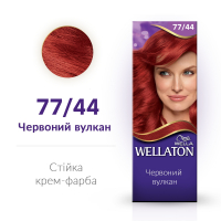 Крем-фарба стійка для волосся Wella Wellaton 77/44 Червоний Вулкан