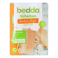 Сир рослиний Bedda British Style нарізка 150г