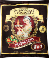 Напій кавовий Петровская Слобода 3в1 лісовий горіх 18г х25