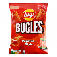 Чіпси Lays Bugles кукурудзяні зі смаком паприки 95г