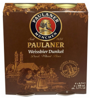 Пиво Paulaner Weissbier Dunkel 4*0,5л