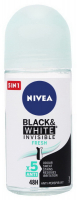 Дезодорант Nivea Black White Fresh куля 50мл