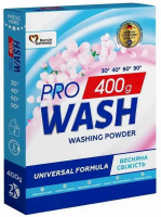 Порошок Pro Wash Весняна свіжість для прання 400г