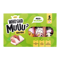 Вафлі Who said Muuu? молочно-горіхові 58г х11