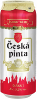 Пиво Ceska Pinta світле фільтроване пастеризоване 5,2% з/б 0.568л