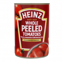 Томати Heinz цілі очищені ж/б 400г 