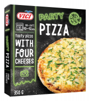 Піца Vici Party Pizza з чотирма сортами сиру 350г
