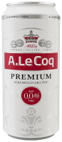 Пиво A.Le Cog Premium світле б/а 0.5л