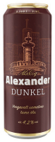 Пиво Alexander Dunkel ж/б 0.568л