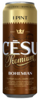 Пиво Cesu Bohemian фільтроване темне з/б 0,568л