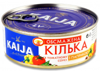 Кілька Kaija у томатному соусі з паприкою 240г