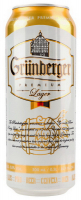 Пиво Grunberger Premium Lager ж/б 0,5л 