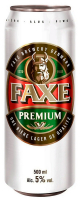 Пиво Faxe Premium світле з/б 0,5л