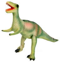 Іграшка Динозавр Велоцираптор сірий 32см