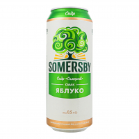 Сидр Somersby яблуко ж/б 4,7% 0,5л