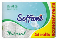 Папір туалетний Soffione Natural 3шар 24шт