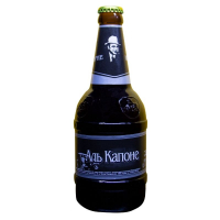 Пиво УПХ Аль Капоне чорне темне 5,5% с/б 0,5л
