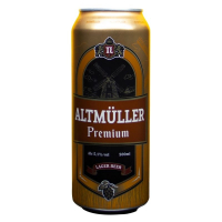 Пиво Полтава Альт Мюллер Преміум лагер 5.1% ж/б 0.5л 