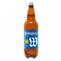 Пиво Уманьпиво Waissburg Lager світле живе фільтроване 4,7% 1л пет