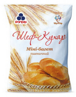 Міні-багет Рудь Шеф-кухар пшеничний заморож. 300г