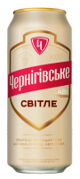 Пиво Чернігівське Світле пастеризоване 0,5л 4,8%