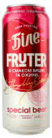 Пиво Чернігівське Fruter Біле зі смаком вишні та ожини ж/б 0.5л