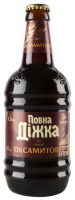 Пиво Повна Діжка Оксамитове темне с/п 0,45л