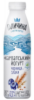 Йогурт ГаличинаЧорниця-злаки питний 2,2% пляшка 600г