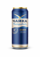 Пиво "Чайка Дніпровська" Світле Фільтроване 4,8% 0,5л
