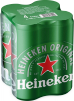 Пиво Heineken 5% 4Х0,5л Мультіпак