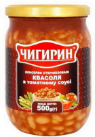 Квасоля Чигирон в томатному соусі 500г 