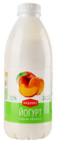 Йогурт Радимо 1,5% персик-абрикос пет 870г