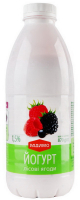 Йогурт Радимо 1,5% лісові ягоди пет 870г