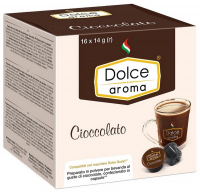 Кава Dolce Aroma Cioccolato капсули 16шт