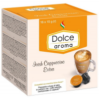 Кава Dolce Aroma IRISH CAPPUCCINO капсули 16шт