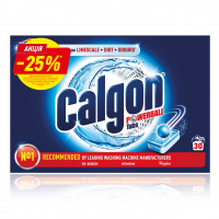 Таблетки для пом'якшення води/проти вапняного нальоту Calgon Powerball 3в1, 30 шт.