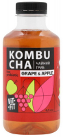 Напій Vit-Fit Kombucha Grape&Apple 0,5л