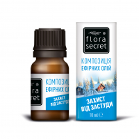 Суміш натуральних ефірних олій Flora Secret Захист від застуди, 10 мл