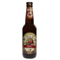 Пиво Mur Ruby крафт напівтемне нефільтроване 5,4% 350мл 