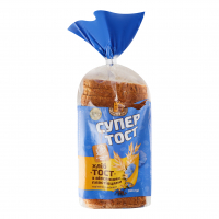 Хліб Київхліб Тост з вівсяними пластівцями н.скибками 0,35кг