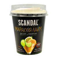 Десерт Scandal Маракуйя-лайм заморож.90г