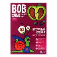 Цукерки Bob Snail натуральні яблуко-смородина 120г