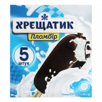 Морозиво Хрещатик Пломбір 5*60г