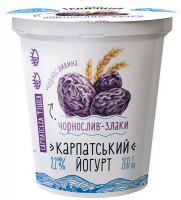 Йогурт Галичина Карпатський Чорнослив Злаки 2,2% 260г