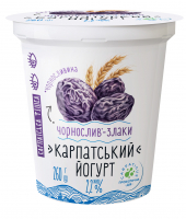 Йогурт Галичина Карпатський Чорнослив Злаки 2,2% 260г